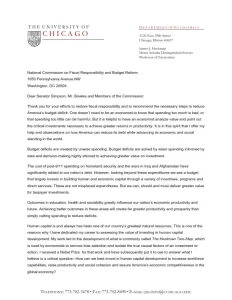 National Commission on Fiscal Responsibility and Budget Reform