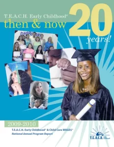 T.E.A.C.H.WAGE$® National Annual Report for 2009-2010