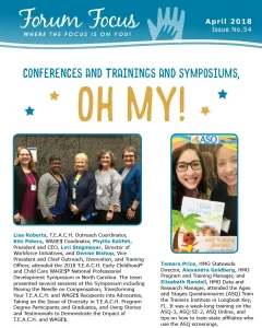 Forum Focus April 2018 – Issue No. 54-1