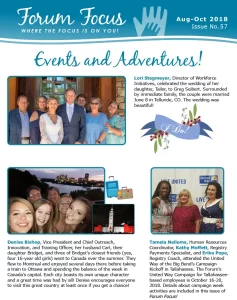 Forum Focus August-October 2018 - Issue No. 57-1