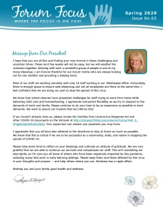Forum Focus Spring 2020 – Issue No. 65-1